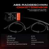 2x ABS Sensor Vorderachse beidseitig für Renault Espace IV Laguna II Grandtour Vel Satis 1.9L 2.0L Bj ab 2001