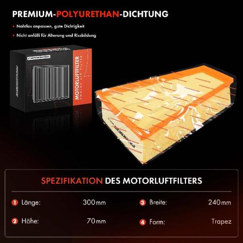 1x Luftfilter Filtereinsatz für Ford Galaxy Mondeo IV Van S-Max Van WA6 Volvo S80 124 V70 Bild 1x Luftfilter Filtereinsatz für Ford Galaxy Mondeo IV Van S-Max Van WA6 Volvo S80 124 V70