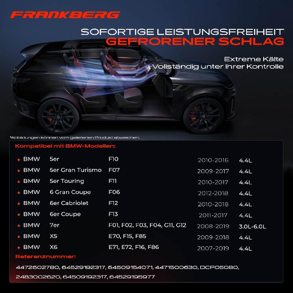 1x Klimakompressor für BMW F10 F07 F12 F13 F01 X5 E70 X6 E71 F16