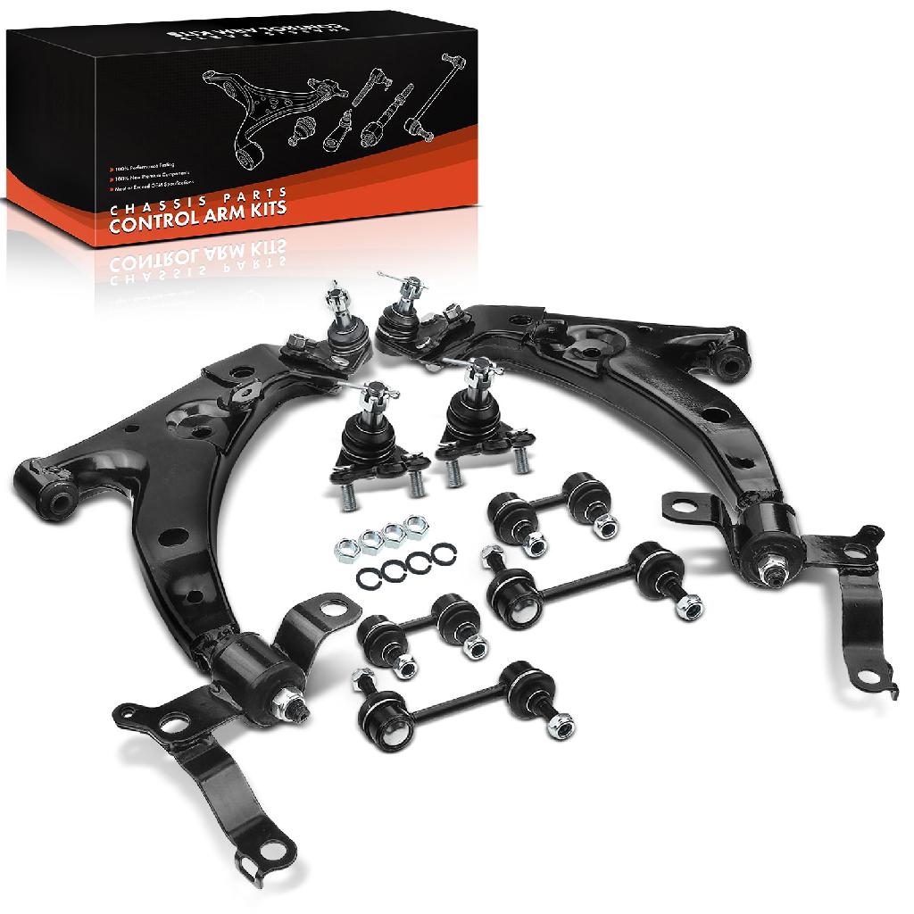 Frankberg 1x Querlenker Satz Vorderachse für Toyota Corolla Compact Liftback Station Wagon 1.3L 1.6L 1.4L 1992-2002