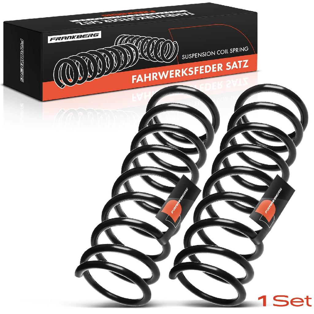 Frankberg 2x Fahrwerksfeder Vorderachse für Nissan Micra II K11 1.0L 1.3L 1.4L 1992-2003