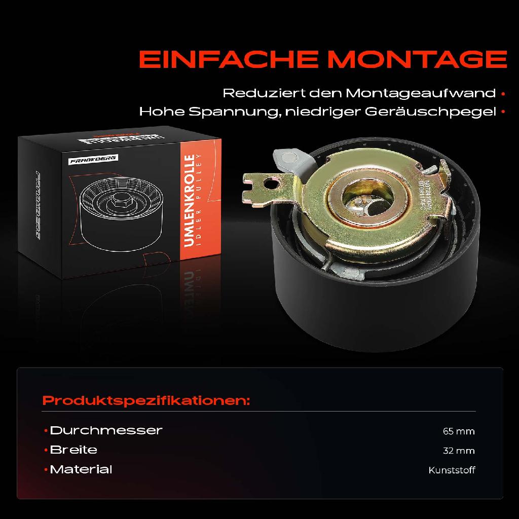 1x Spannrolle Riemenspanner für Renault Clio Megane Dacia Duster Nissan