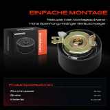 1x Spannrolle Riemenspanner für Renault Clio Megane Dacia Duster Nissan