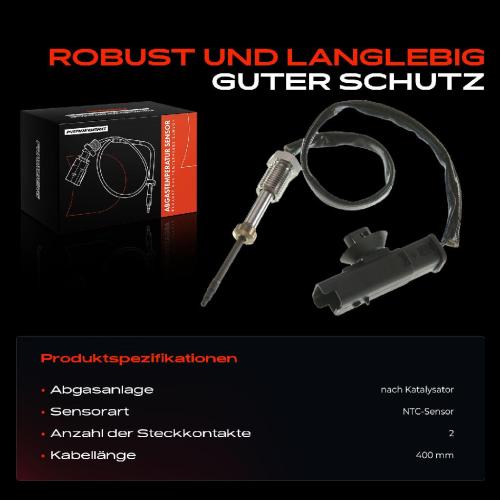 Frankberg 1x Abgastemperatursensor für Renault Grand Scénic II Megane II Scénic II 1.5L Bild Frankberg 1x Abgastemperatursensor für Renault Grand Scénic II Megane II Scénic II 1.5L