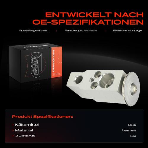 1x Expansionsventil Klimaanlage für Toyota Yaris P1 Verso P2 1999-2005 1.0L-1.5L Bild 1x Expansionsventil Klimaanlage für Toyota Yaris P1 Verso P2 1999-2005 1.0L-1.5L