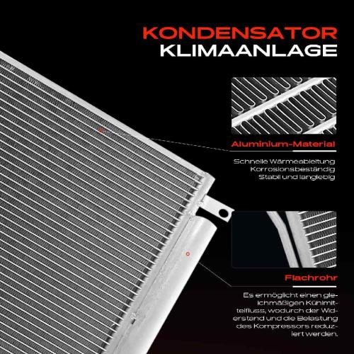 1x Kondensator Klimaanlage für Chevrolet Epica KL1 2.0L 2007-2011 Bild 1x Kondensator Klimaanlage für Chevrolet Epica KL1 2.0L 2007-2011