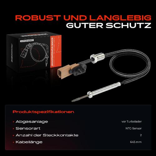 1x Abgastemperatursensor für Renault Clio Dacia Logan Nissan Bild 1x Abgastemperatursensor für Renault Clio Dacia Logan Nissan