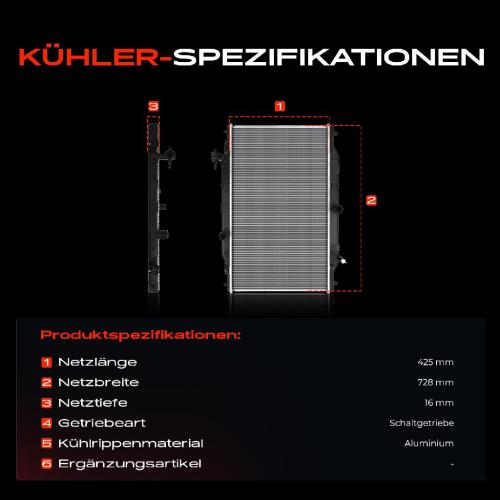 Frankberg 1x Kühler Wasserkühler Motorkühler für Mazda CX-5 GH KE 2.0L 2.5L 2011-2017 Bild Frankberg 1x Kühler Wasserkühler Motorkühler für Mazda CX-5 GH KE 2.0L 2.5L 2011-2017