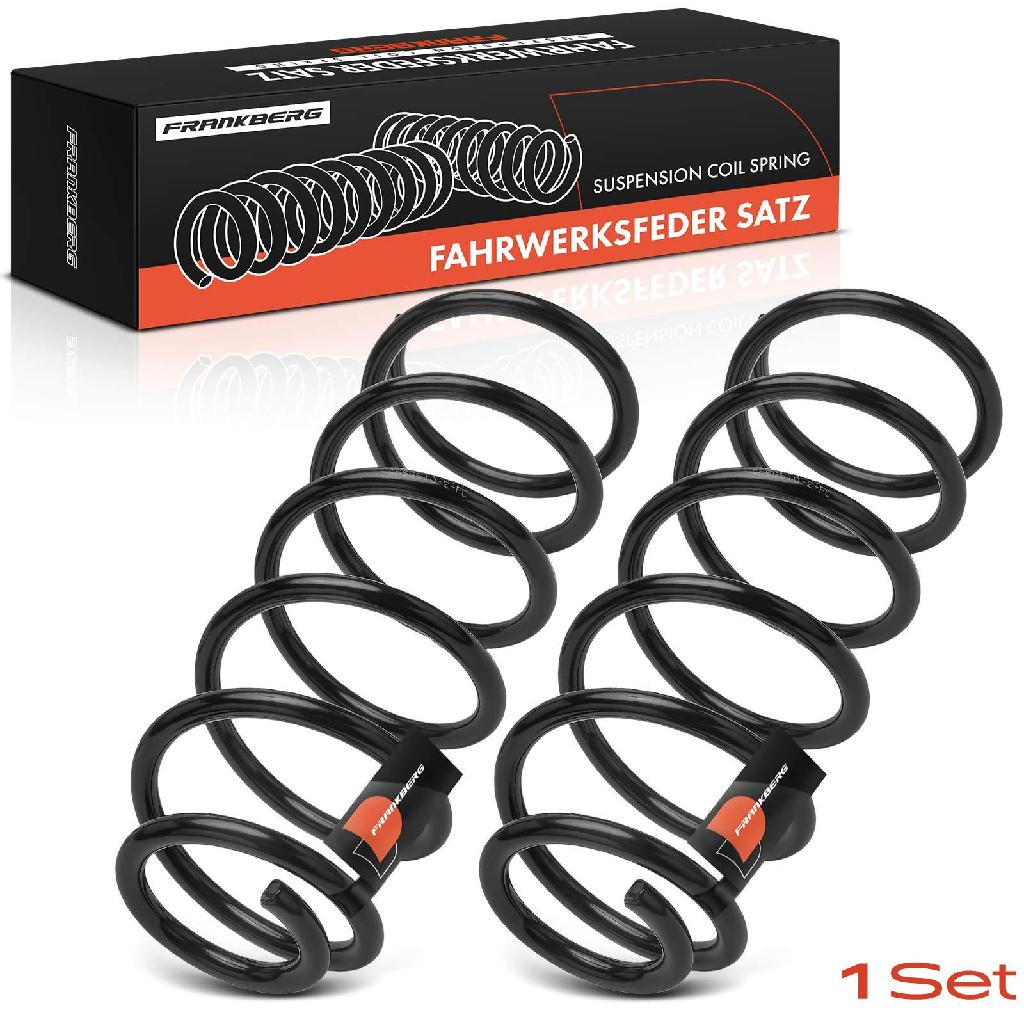 Frankberg 2x Fahrwerksfeder Hinterachse für Hyundai Accent III MC KIA Rio II JB 2005-2011
