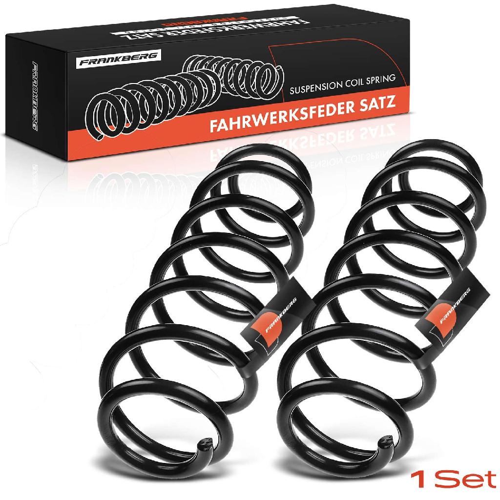 2x Fahrwerksfeder Hinterachse für Audi A1 8X Seat Ibiza III Skoda Fabia II III