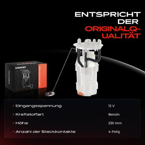 Frankberg 1x Kraftstoffpumpe für Renault Master III Bus JV Master III Pritsche/Fahrgestell EV HV UV 2.3L Bj ab 2010 Bild Frankberg 1x Kraftstoffpumpe für Renault Master III Bus JV Master III Pritsche/Fahrgestell EV HV UV 2.3L Bj ab 2010