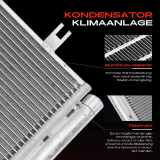 1x Kondensator Klimaanlage für Daihatsu Sirion Subaru Justy IV 1.0L-1.5L