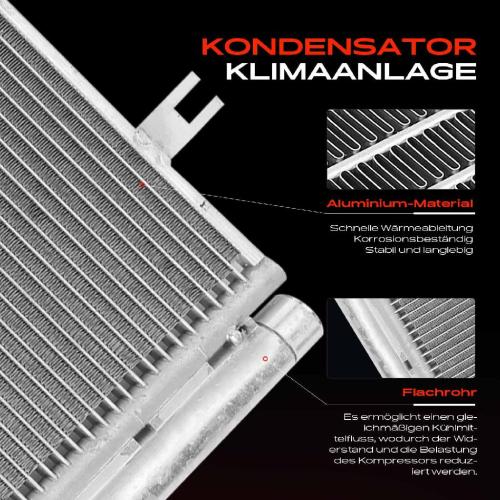 1x Kondensator Klimaanlage für Daihatsu Sirion Subaru Justy IV 1.0L-1.5L Bild 1x Kondensator Klimaanlage für Daihatsu Sirion Subaru Justy IV 1.0L-1.5L