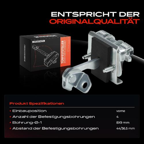 1x Türfeststeller Türfangband Türstopper Vorne für Citroën Berlingo/Berlingo First Kasten/MPV Bild 1x Türfeststeller Türfangband Türstopper Vorne für Citroën Berlingo/Berlingo First Kasten/MPV
