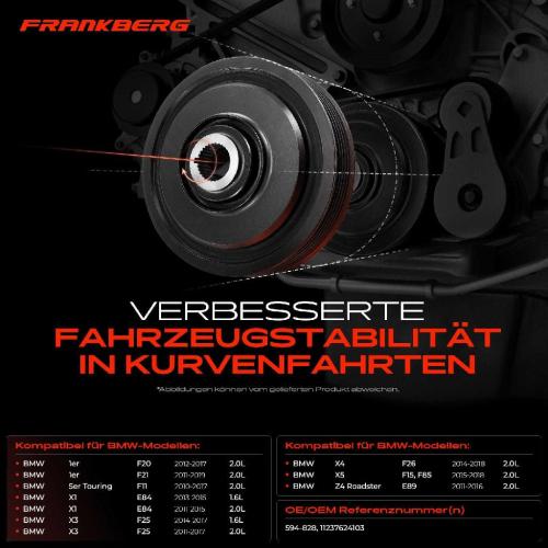 1x Riemenscheibe Kurbelwelle für BMW F20 F21 F22 F23 F30 F31 F32 F34 F36 F07 F10/11 Bild 1x Riemenscheibe Kurbelwelle für BMW F20 F21 F22 F23 F30 F31 F32 F34 F36 F07 F10/11