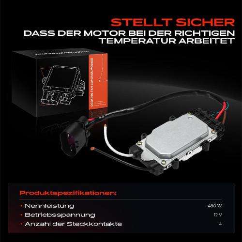 1x Lüftersteuergerät Steuergerät für VW Touareg 7L Audi Q7 4L 3.0L Bild 1x Lüftersteuergerät Steuergerät für VW Touareg 7L Audi Q7 4L 3.0L