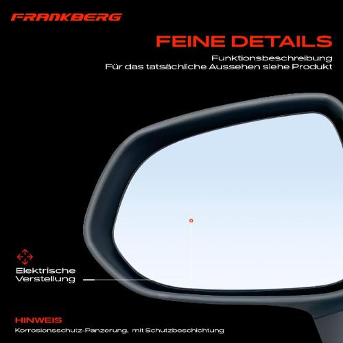 1x Außenspiegel Links für Honda Jazz II GD GE2 GE3 1.2L 1.3L 2002-2008 Bild 1x Außenspiegel Links für Honda Jazz II GD GE2 GE3 1.2L 1.3L 2002-2008