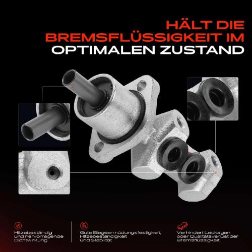 1x Hauptbremszylinder Bremszylinder für Renault Clio II III BB CB Thalia I II LB LU Bild 1x Hauptbremszylinder Bremszylinder für Renault Clio II III BB CB Thalia I II LB LU