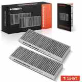 2x Innenraumfilter Aktivkohle für Peugeot 208 2008 Opel Corsa F P2JO DS DS3 UC