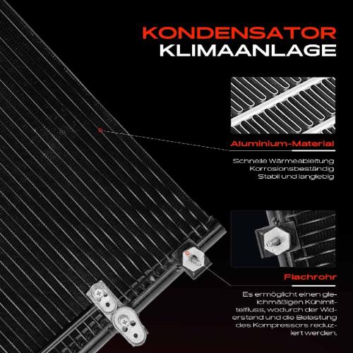Frankberg 1x Kondensator Klimaanlage für Mazda 626 V GF 626 V Station Wagon GW 1.8L 2.0L Bild Frankberg 1x Kondensator Klimaanlage für Mazda 626 V GF 626 V Station Wagon GW 1.8L 2.0L
