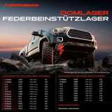 1x Domlager Federbeinstütz lager für Mercedes-Benz C-Klasse CLS E-Klasse