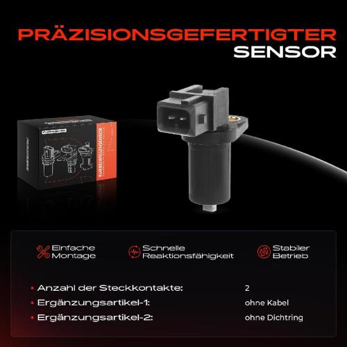 1x Kurbelwellensensor Impulsgeber für BMW X5 E53 4.4L 4.6L 2000-2003 Bild 1x Kurbelwellensensor Impulsgeber für BMW X5 E53 4.4L 4.6L 2000-2003