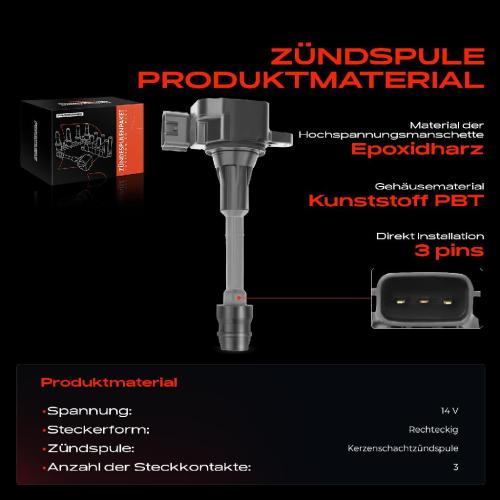 1x Zündmodul Zündspule für Infiniti FX G Stufenheck Nissan 350 Z Coupe Roadster 3.5L 2002-2016 Bild 1x Zündmodul Zündspule für Infiniti FX G Stufenheck Nissan 350 Z Coupe Roadster 3.5L 2002-2016