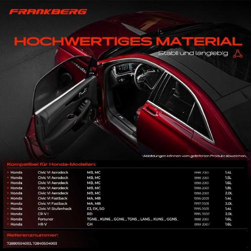 1x Türfeststeller Türfangband Türstopper Hinten für Honda Civic VI Aerodeck Fastback CR-V I Bild 1x Türfeststeller Türfangband Türstopper Hinten für Honda Civic VI Aerodeck Fastback CR-V I