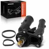 Frankberg 1x Thermostat Kühlmittel für Ford C-Max DM2 Fiesta V JD JH Focus II DA DP HCP 2.0L