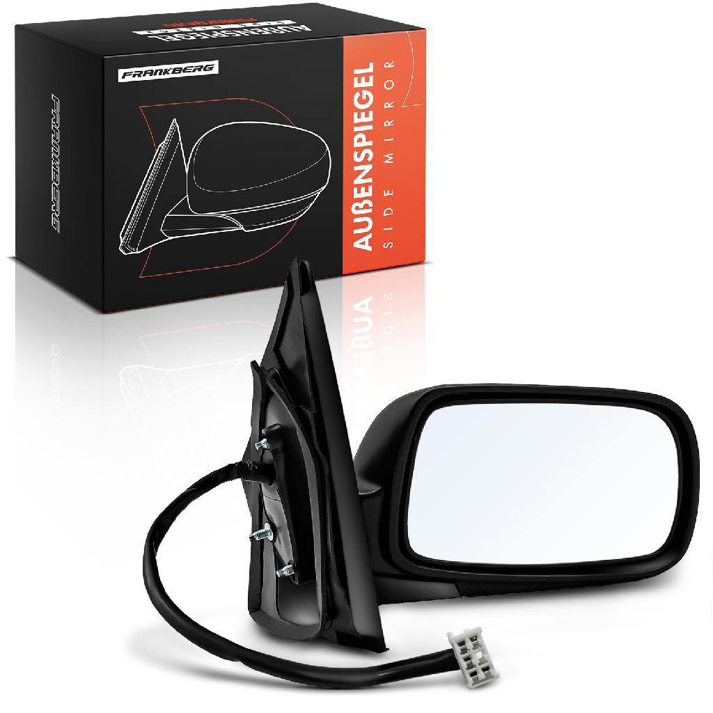Frankberg 1x Außenspiegel Rechts für Toyota Yaris P1 1.0L 1.3L 1.4L 1.5L 1999-2003