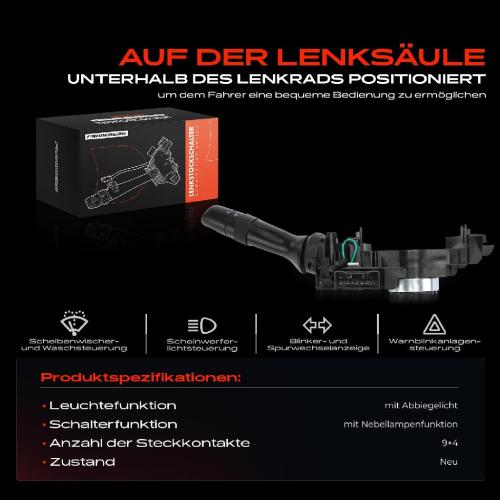 1x Kombischalter Lenkstockschalter für Toyota Yaris P13 1.5L 2012-2020 Bild 1x Kombischalter Lenkstockschalter für Toyota Yaris P13 1.5L 2012-2020