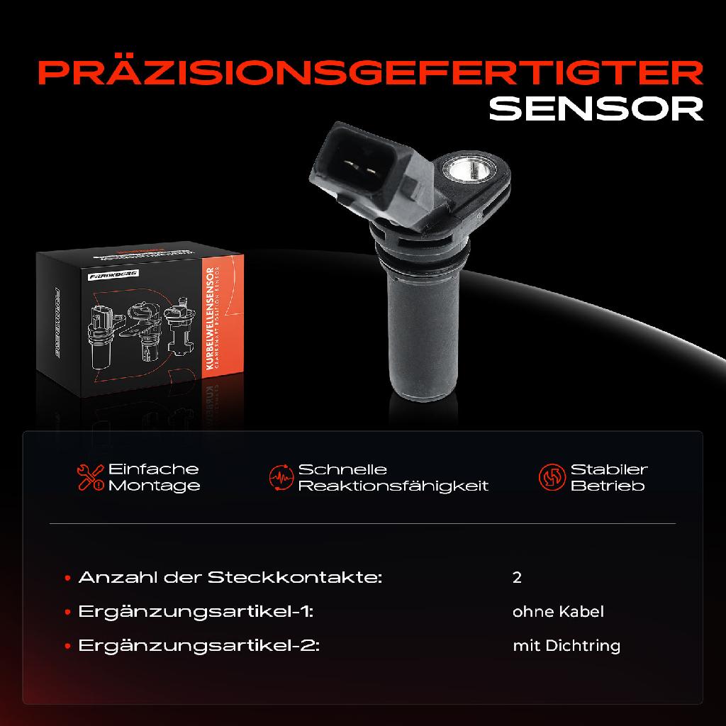 1x Kurbelwellensensor Impulsgeber für Ford Escort V VI Galaxy Scorpio II Transit FA E 2.0L 2.3L
