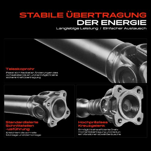 Frankberg 1x Kardanwelle Gelenkwelle Hinterachse für Mercedes-Benz E-Klasse W210 E-Klasse T-Model S210 Bild Frankberg 1x Kardanwelle Gelenkwelle Hinterachse für Mercedes-Benz E-Klasse W210 E-Klasse T-Model S210