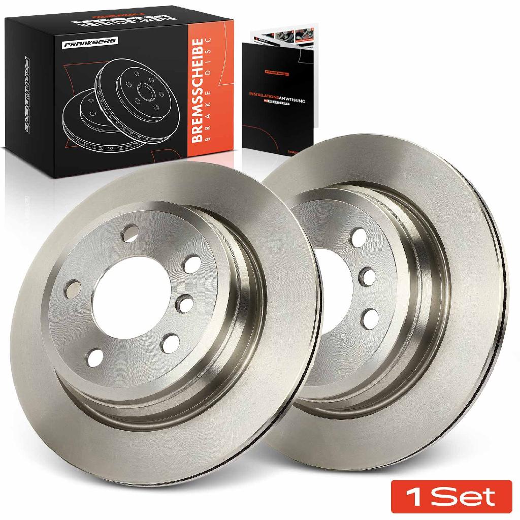 2x Bremsscheiben Hinterachse für BMW 3 Gran Turismo F34 F30 F80 F31 F33 F83 F32 F82 F36 Bj ab 2012