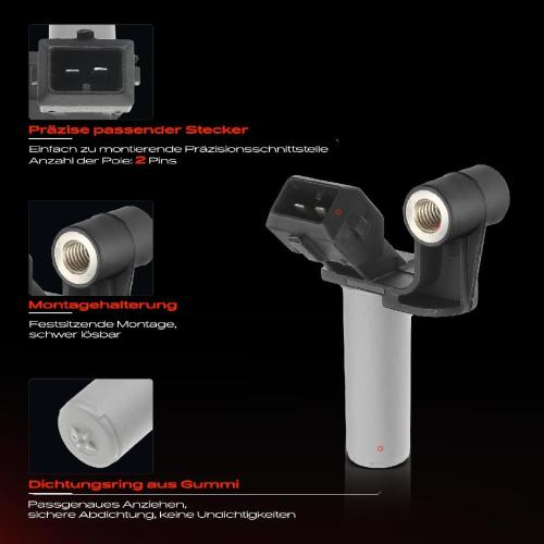 1x Kurbelwellensensor Impulsgeber für Citroën Fiat Ford Mondeo III Transit Peugeot Bild 1x Kurbelwellensensor Impulsgeber für Citroën Fiat Ford Mondeo III Transit Peugeot