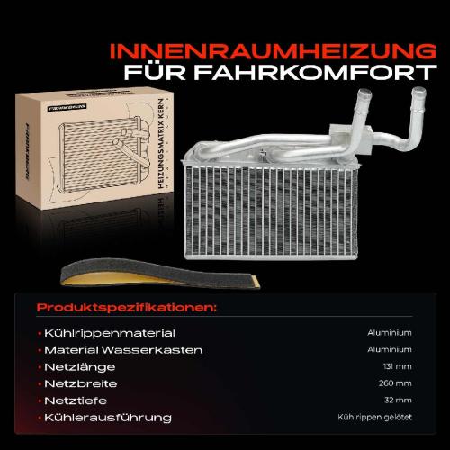 1x Wärmetauscher Innenraumheizung für BMW E70 F15 F85 E71 E72 F16 F86 2006-2019 Bild 1x Wärmetauscher Innenraumheizung für BMW E70 F15 F85 E71 E72 F16 F86 2006-2019