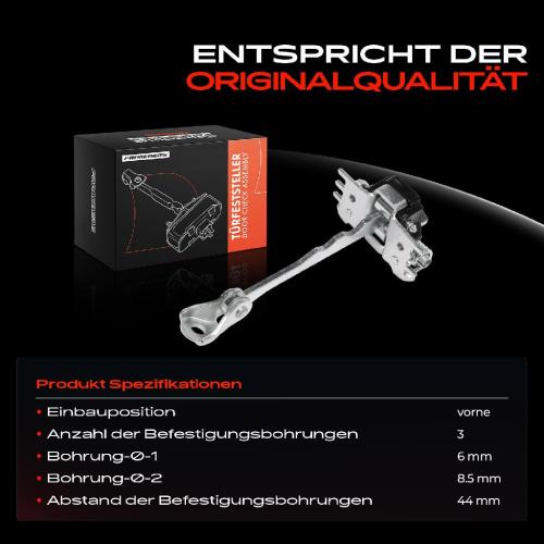 1x Türfeststeller Türfangband Türstopper Vorne für Renault Grand Scénic III JZ0/1 Bild 1x Türfeststeller Türfangband Türstopper Vorne für Renault Grand Scénic III JZ0/1
