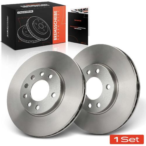 2x Bremsscheiben Vorderachse für Opel Astra G Cabriolet Caravan CC Coupe Kasten/Kombi Klasseic Stufenheck Bild 2x Bremsscheiben Vorderachse für Opel Astra G Cabriolet Caravan CC Coupe Kasten/Kombi Klasseic Stufenheck
