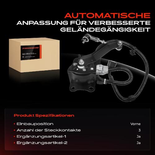 1x Höhensensor Niveauregulierung Vorne Rechts für Toyota Land Cruiser 100 Lexus LX Bild 1x Höhensensor Niveauregulierung Vorne Rechts für Toyota Land Cruiser 100 Lexus LX