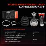 1x Antriebswelle Gelenksatz Vorderachse für Peugeot 207 307 2008 Citroën C3 C4