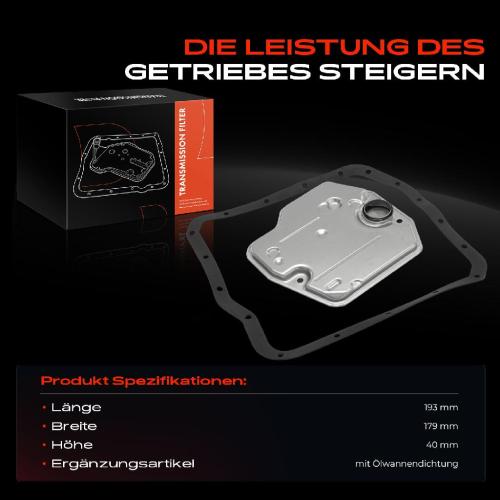 1x Hydraulikfiltersatz Automatikgetriebe für Toyota RAV 4 III A3 Avensis Previa Bild 1x Hydraulikfiltersatz Automatikgetriebe für Toyota RAV 4 III A3 Avensis Previa