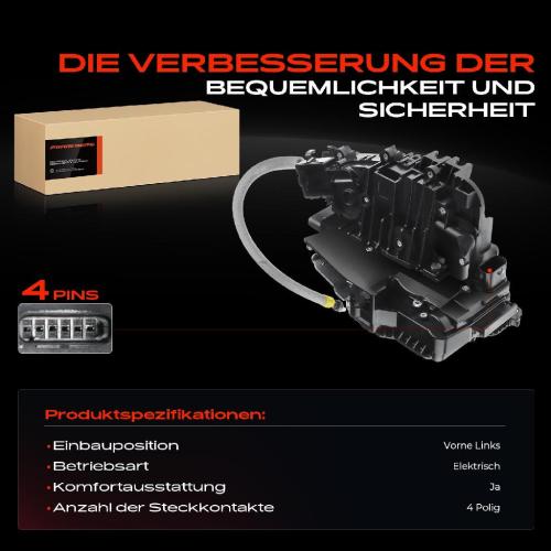 1x Türschloss Vorne Links für Mercedes-Benz E-Klasse W213 E-Klasse ALL-Terrain S213 C292 V222 W222 X222 Bild 1x Türschloss Vorne Links für Mercedes-Benz E-Klasse W213 E-Klasse ALL-Terrain S213 C292 V222 W222 X222