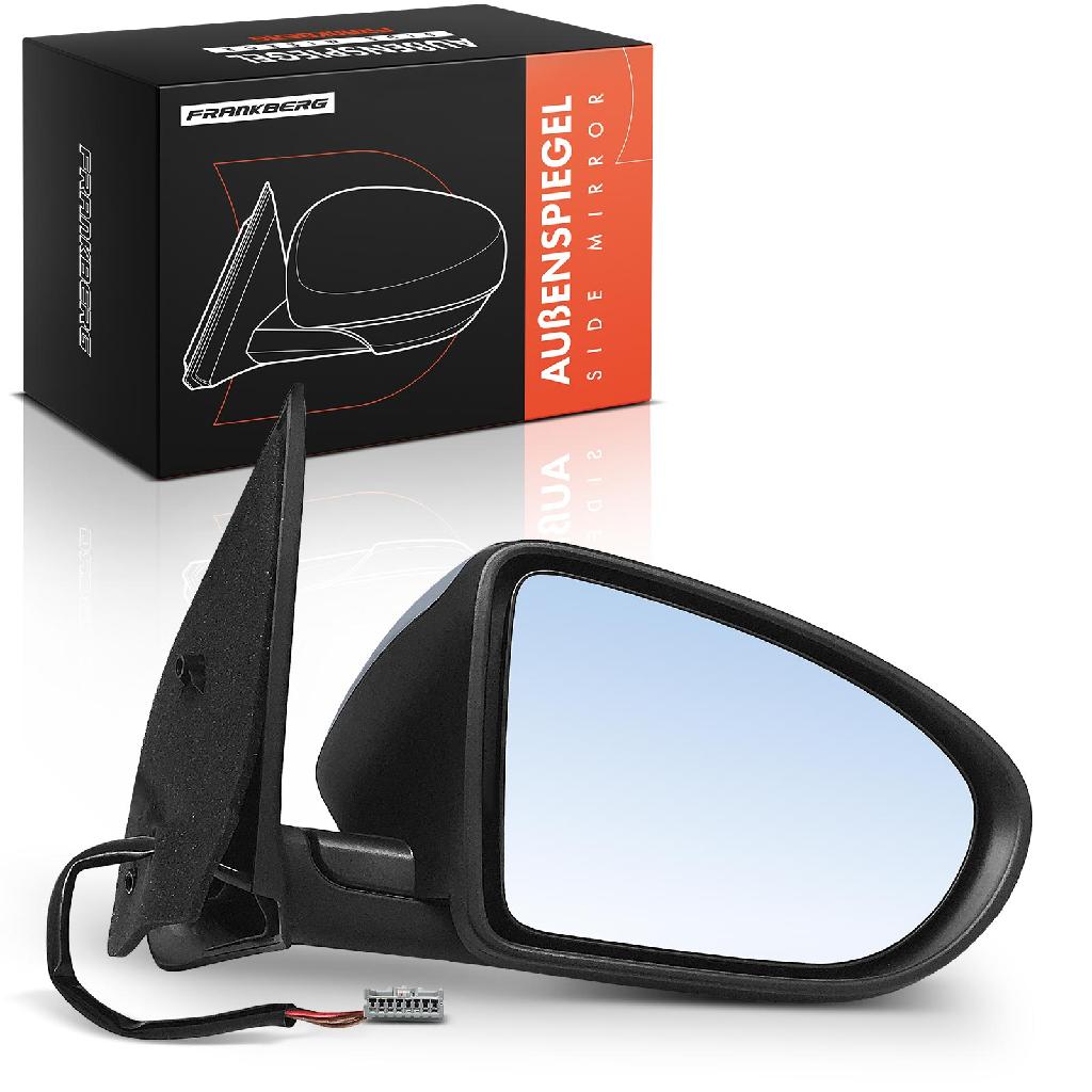 Frankberg 1x Außenspiegel Rechts für Nissan Qashqai I J10 JJ10E NJ10 1.5L 1.6L 2.0L 2006-2014