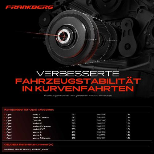 1x Riemenscheibe Kurbelwelle für Opel Astra F Corsa B Schrägheck S93 Vectra B J96 Bild 1x Riemenscheibe Kurbelwelle für Opel Astra F Corsa B Schrägheck S93 Vectra B J96