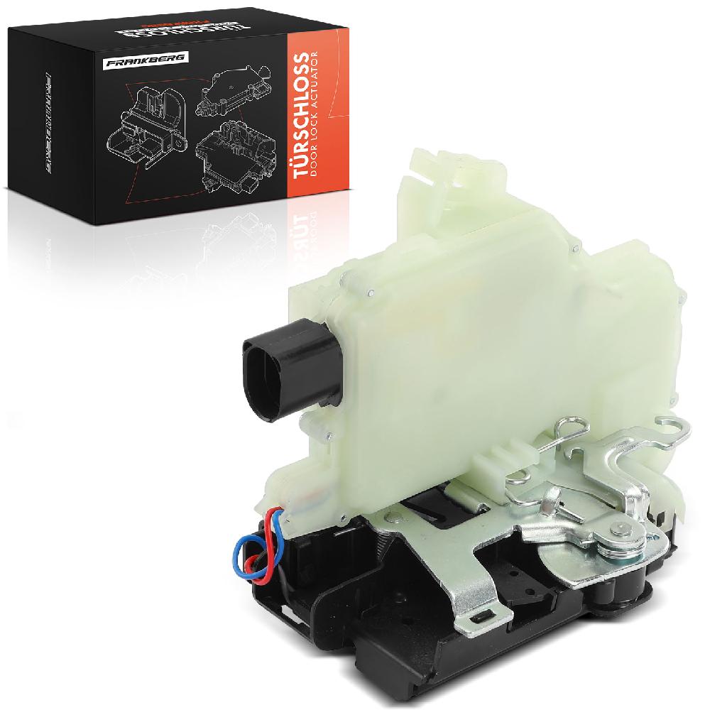 Frankberg 1x Türschloss Hinten Links für VW Golf V Variant VI Jetta III 1.4L 1.6L 1.9L 2.0L 3.2L 1.2L 2.5L 2006-2013
