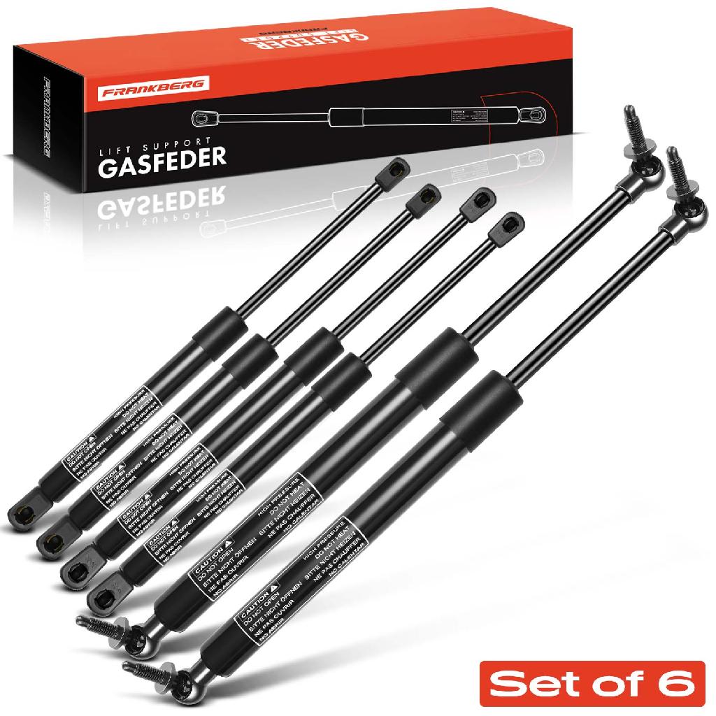 6x Gasfeder Dämpfer Heckklappe Heckscheibe Motorhaube für Jeep Grand Cherokee III SUV 2005-2010