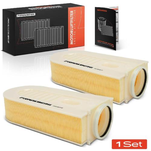 2x Luftfilter Filtereinsatz für Mercedes-Benz C-Klasse W204 S204 E-Klasse W212 S212 GLK X204 Bild 2x Luftfilter Filtereinsatz für Mercedes-Benz C-Klasse W204 S204 E-Klasse W212 S212 GLK X204