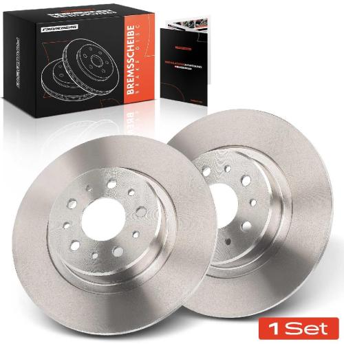 2x Bremsscheiben Hinterachse für Alfa Romeo 147 937 156 932 Sportwagon GT 2002-2010 Bild 2x Bremsscheiben Hinterachse für Alfa Romeo 147 937 156 932 Sportwagon GT 2002-2010