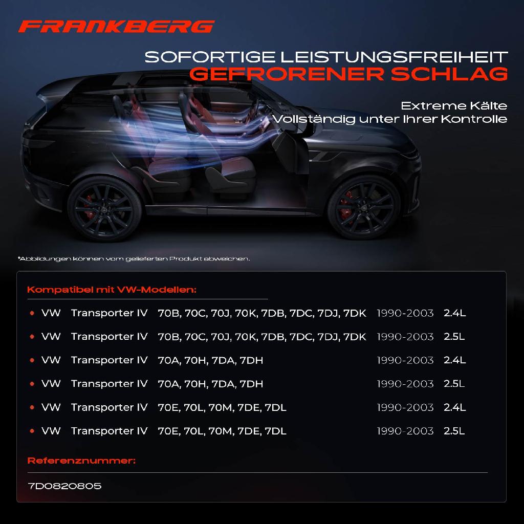 1x Klimakompressor für VW Transporter T4 7D 2.4L 2.5L 1990-2003