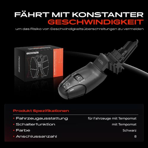 1x Lenkstockschalter Hebel Tempomat für Citroën Berlingo Xsara Peugeot 207 Partner Bild 1x Lenkstockschalter Hebel Tempomat für Citroën Berlingo Xsara Peugeot 207 Partner